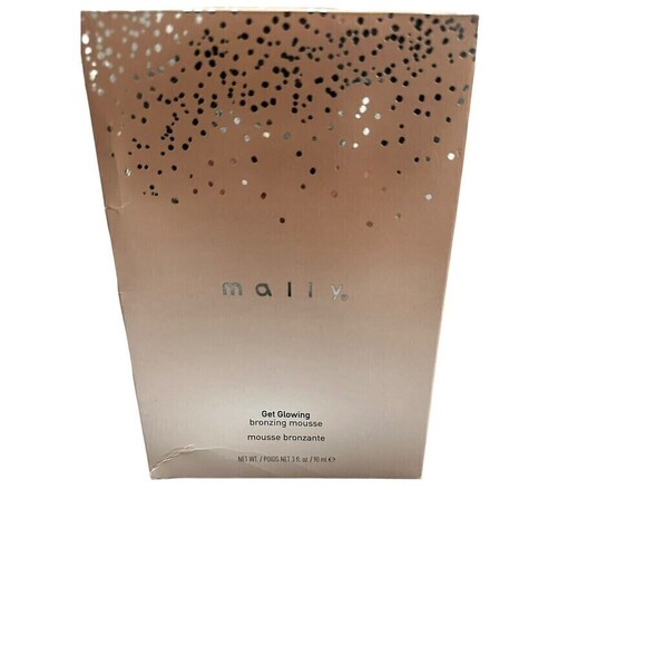 Mally Get Glowing Bronzing Mousse - 3 oz - BNIB Lighter - Picture 3 of 6